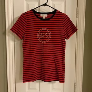 Michael Kors Gold Stud Bling Tee Shirt